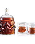 Stormtrooper Decanter and Shot Glasses