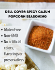 Spicy Cajun Popcorn Seasoning - NOLA New Orleans Louisiana