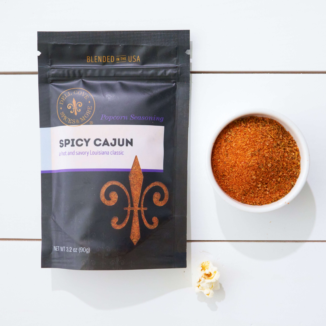 Spicy Cajun Popcorn Seasoning - NOLA New Orleans Louisiana