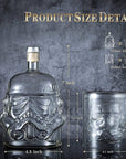 Stormtrooper Decanter and Shot Glasses