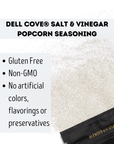 Salt And Vinegar Popcorn Seasoning - Tangy Salty Toppings