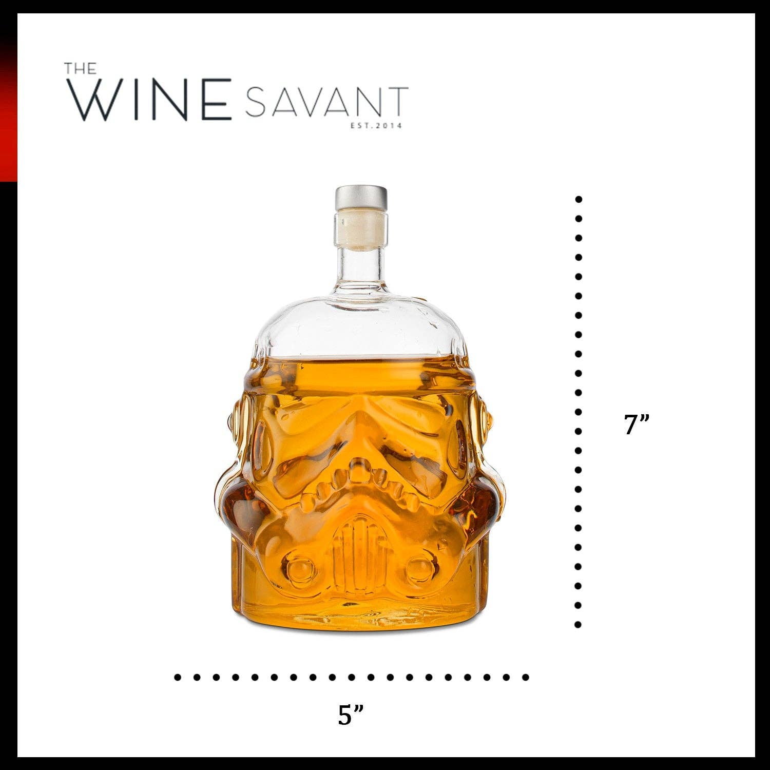 Stormtrooper Decanter and Shot Glasses