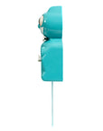 Vibrant Blue Turquoise Kit-Cat Klock