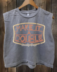 Make it a Double Boxy midriff top