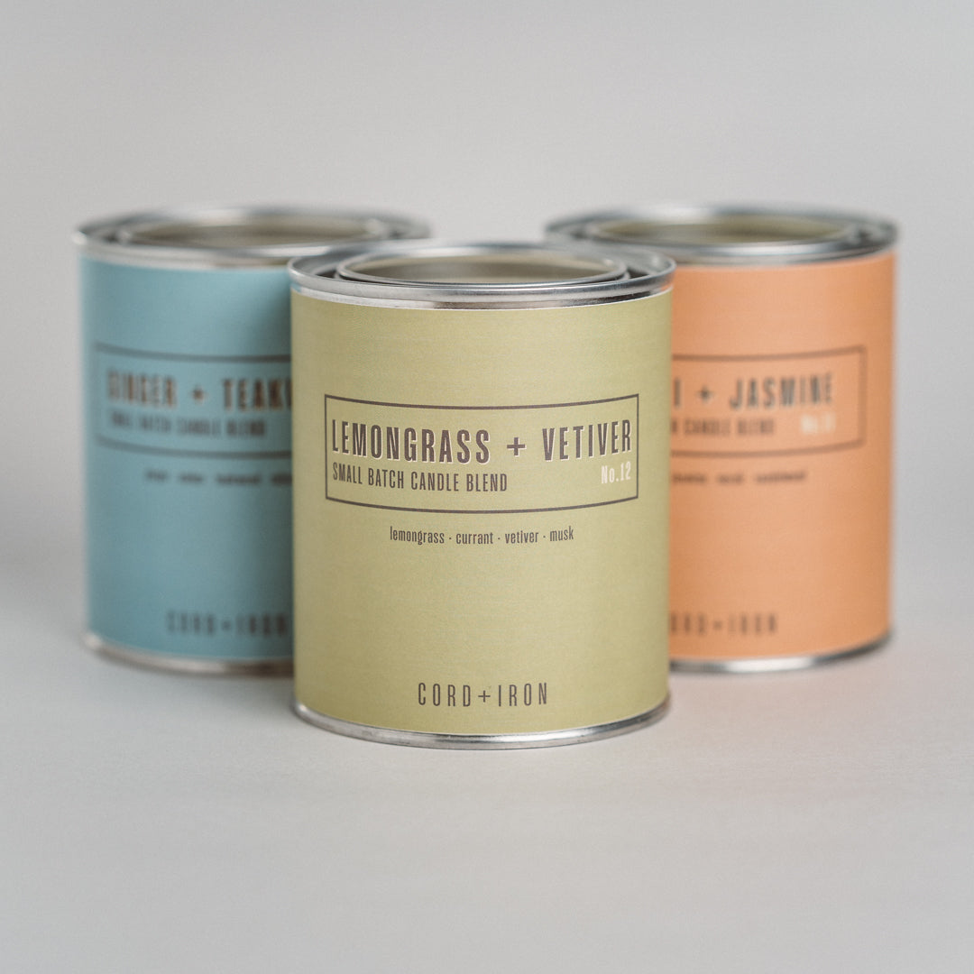 Ginger + Teakwood -  Soy Candle