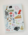 Embroidered Taylor Swift Hardcover Notebook