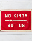 No Kings But Us Camp Flag • United By Blue x True Hand Society x Oxford Pennant Original