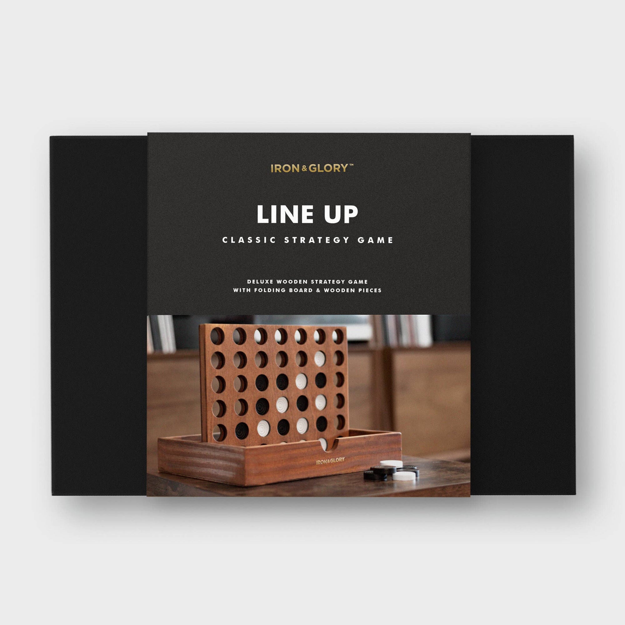 Deluxe Connect Four Wooden Game