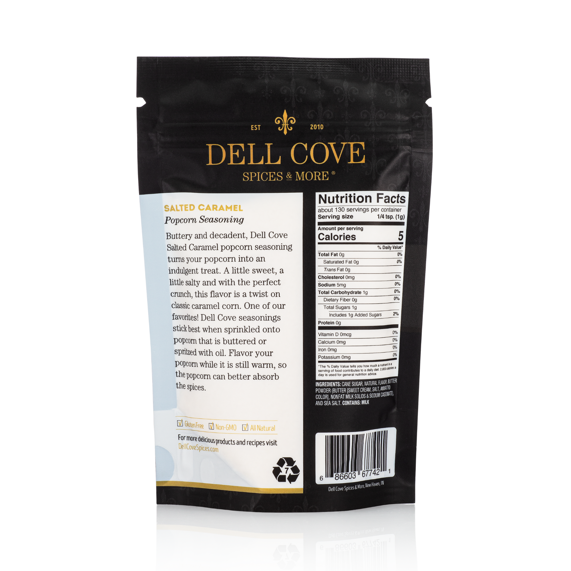 Salted Caramel Popcorn Seasoning - Gluten Free Caramel Corn