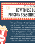 Spicy Cajun Popcorn Seasoning - NOLA New Orleans Louisiana