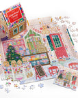 Joy Laforme Gingerbread Cottage 500 Piece Puzzle In A House