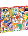 Cozy Cat Club 1000 Piece Puzzle
