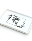 Extra Slutty Olive Oil dipping dish, olive dish