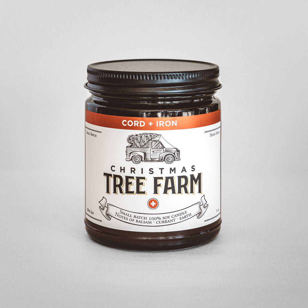 Christmas Tree Farm - Amber Jar Candle