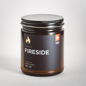 Fireside - Amber Jar Candle