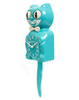 Vibrant Blue Turquoise Kit-Cat Klock