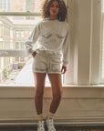 Los angeles french terry crewneck sweatshirt