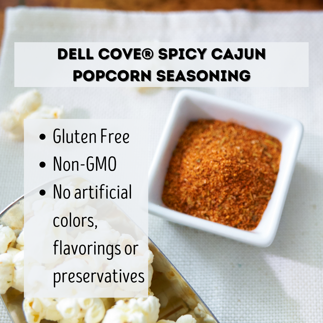 Spicy Cajun Popcorn Seasoning - NOLA New Orleans Louisiana