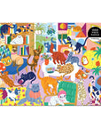Cozy Cat Club 1000 Piece Puzzle