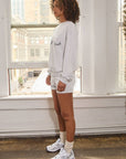 Los angeles french terry crewneck sweatshirt
