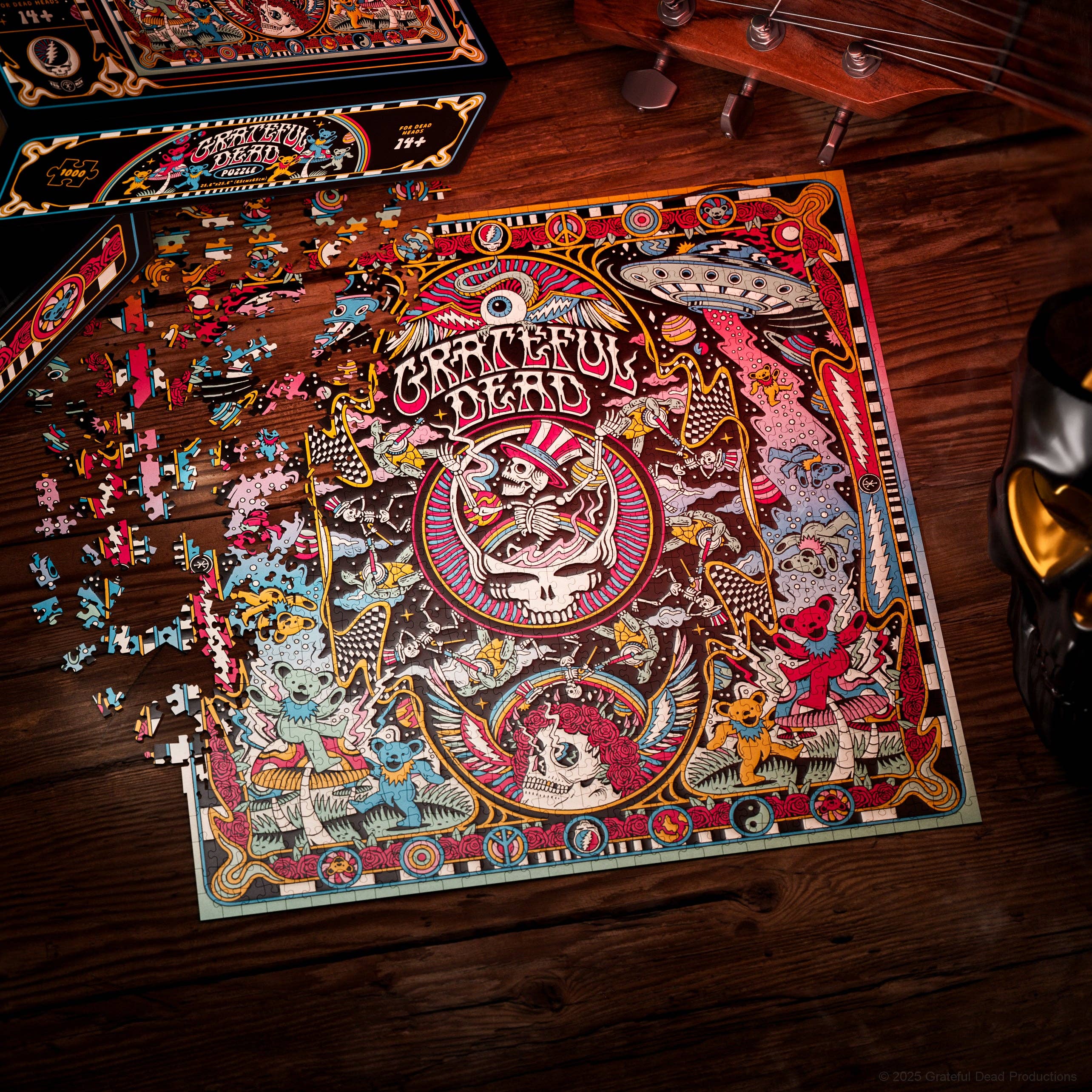 Grateful Dead Jigsaw Puzzle – CORD+IRON