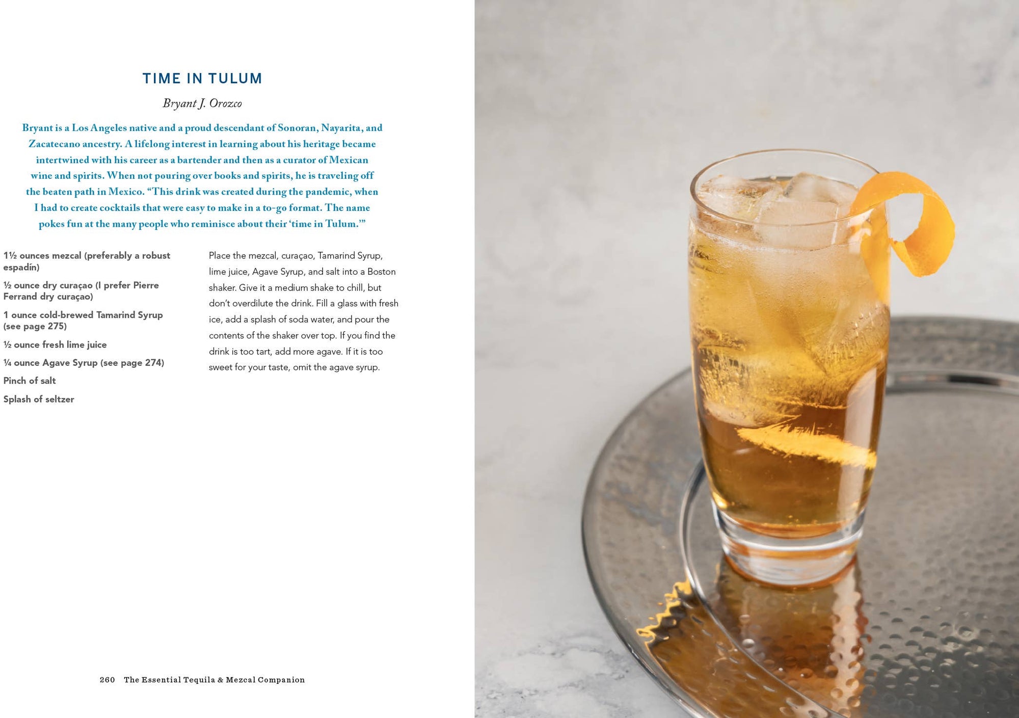 Essential Tequila &amp; Mezcal Companion Cocktail Book