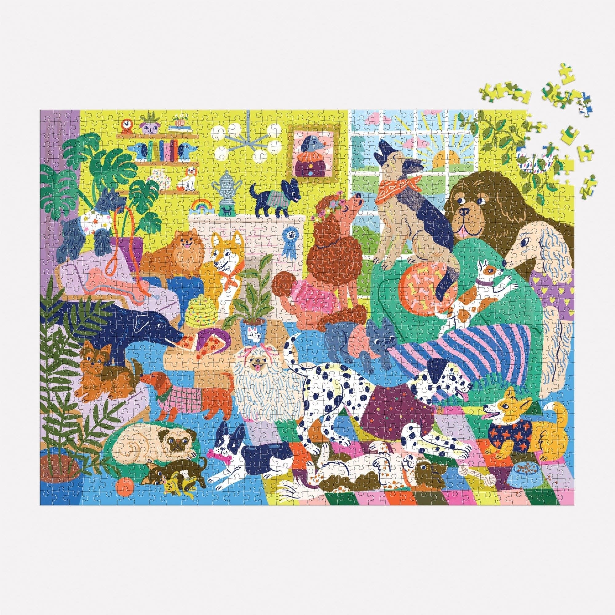 Good Dog Club 1000 Piece Puzzle