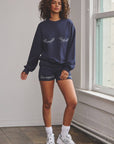 Los angeles french terry crewneck sweatshirt