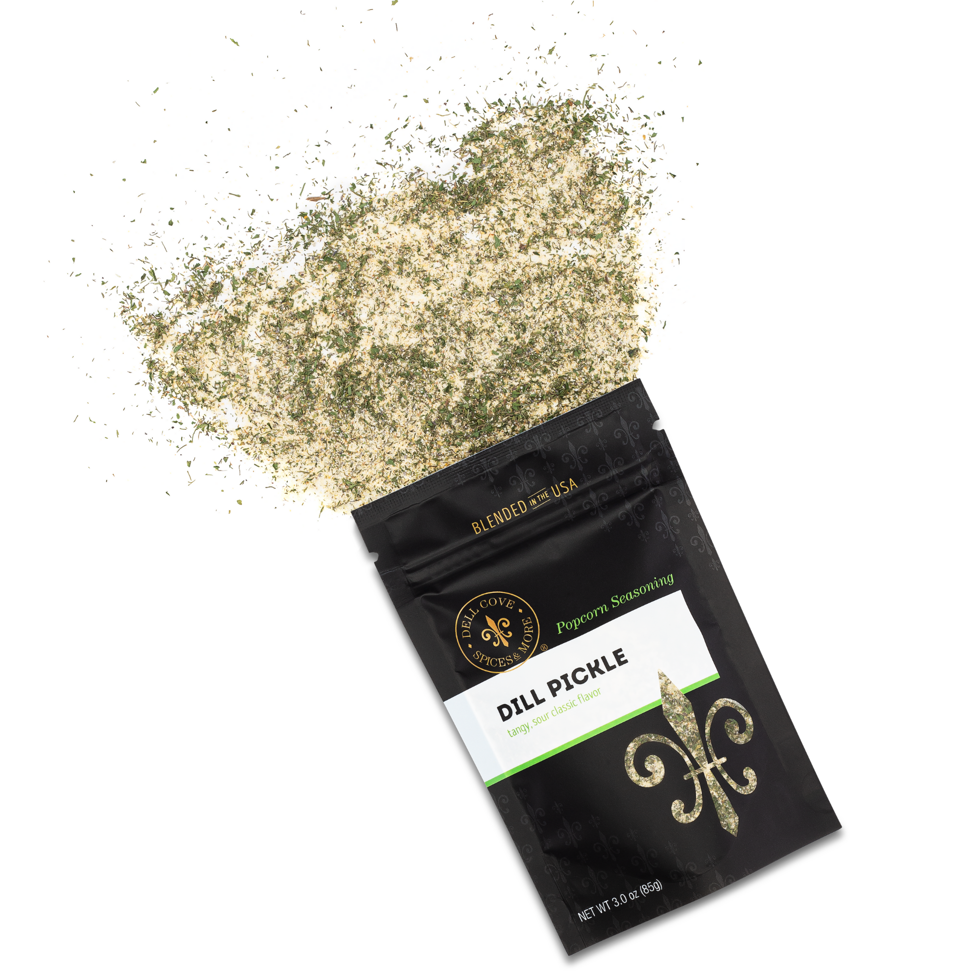 Dill Pickle Popcorn Seasoning - Tangy, Sour Snack Topping