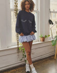 Los angeles french terry crewneck sweatshirt