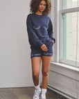 Los angeles french terry crewneck sweatshirt
