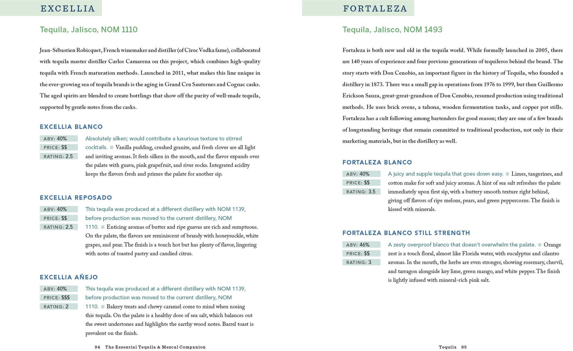 Essential Tequila &amp; Mezcal Companion Cocktail Book