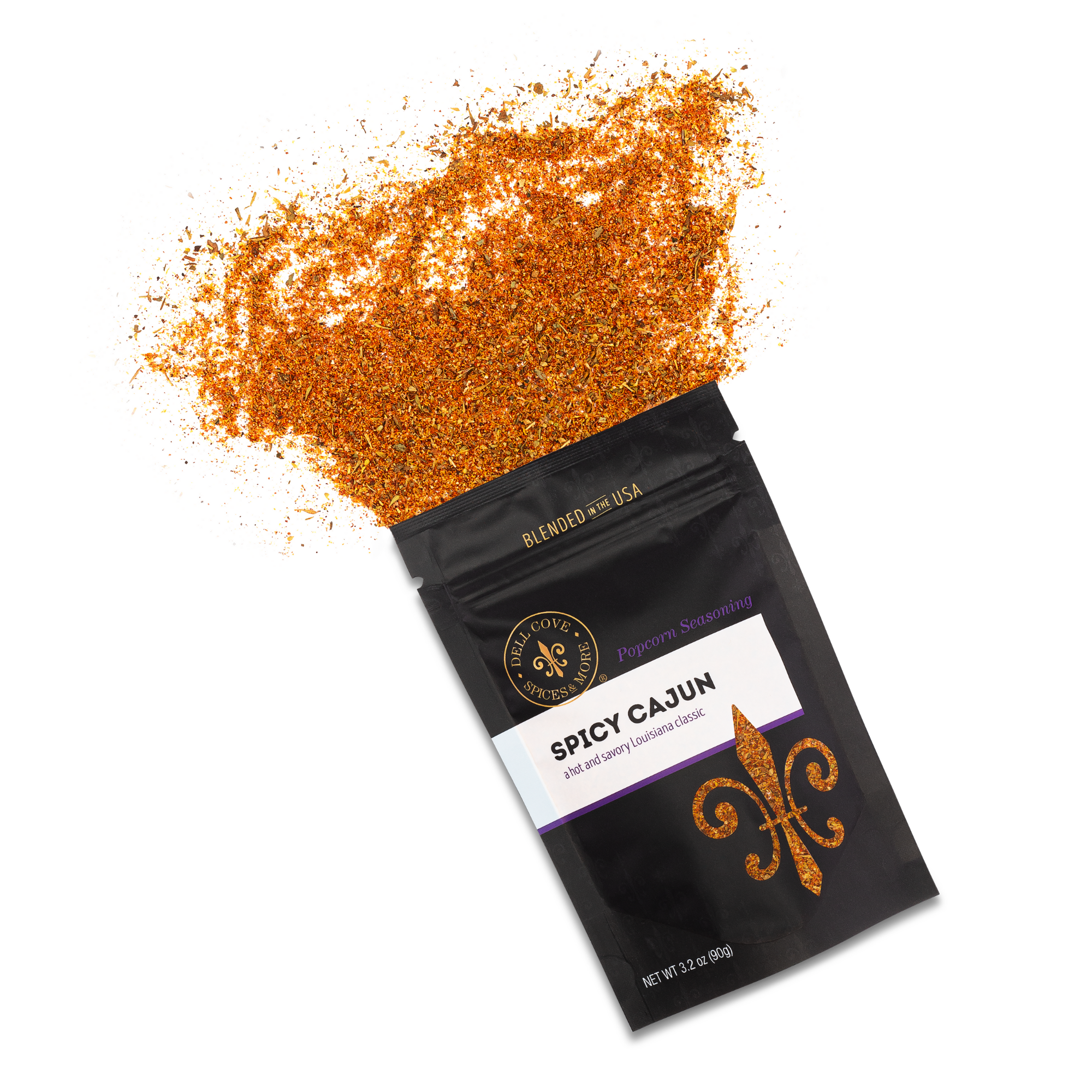 Spicy Cajun Popcorn Seasoning - NOLA New Orleans Louisiana