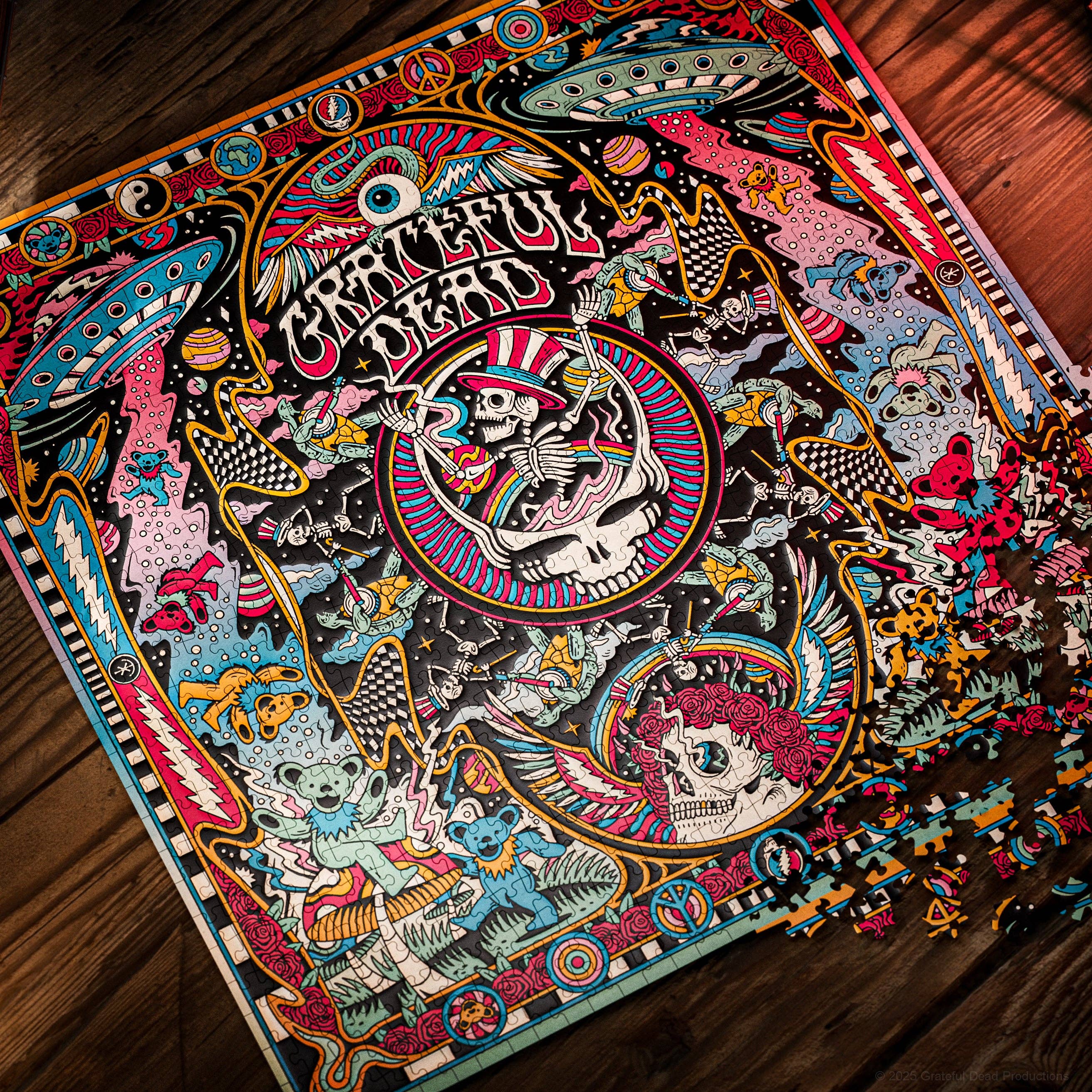 Grateful Dead エディション7　9体/9 Grateful Dead Jigsaw Puzzle – CORD+IRON