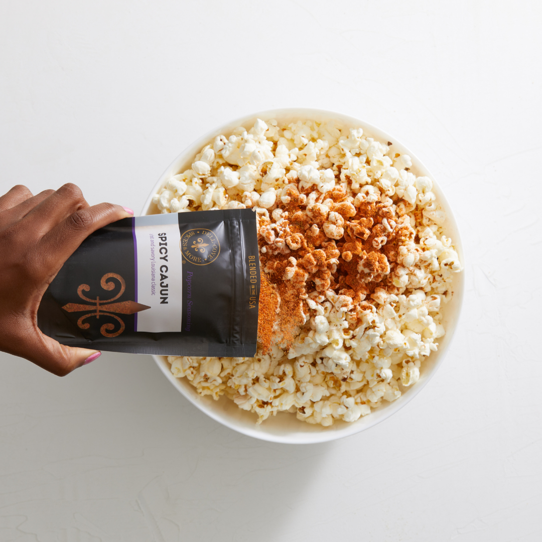 Spicy Cajun Popcorn Seasoning - NOLA New Orleans Louisiana
