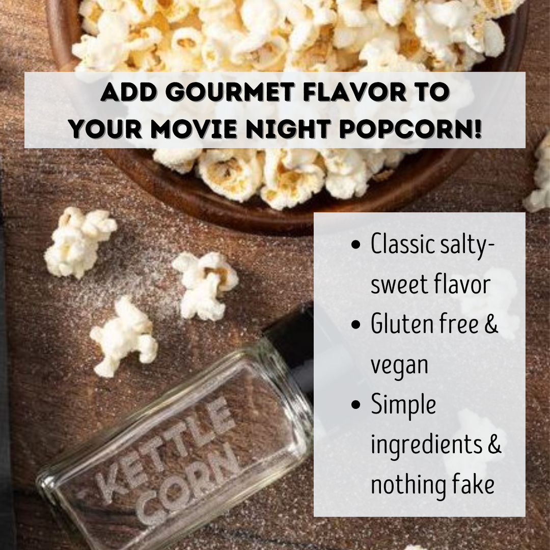Kettle Corn Popcorn Seasoning - Carnival Corn Topping
