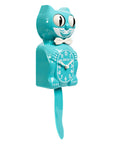 Vibrant Blue Turquoise Kit-Cat Klock