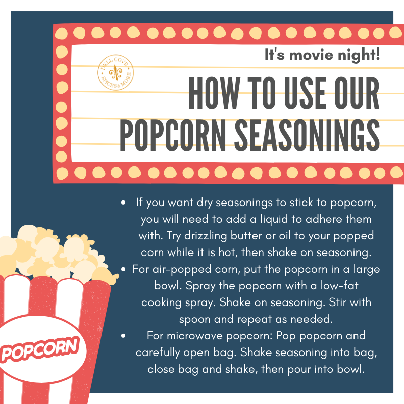 Kettle Corn Popcorn Seasoning - Carnival Corn Topping