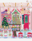 Joy Laforme Gingerbread Cottage 500 Piece Puzzle In A House