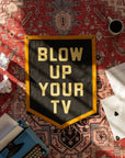 Blow Up Your TV Camp Flag • John Prine x Oxford Pennant