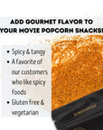 Buffalo Wings Popcorn Seasoning - Spicy Popcorn Flavor