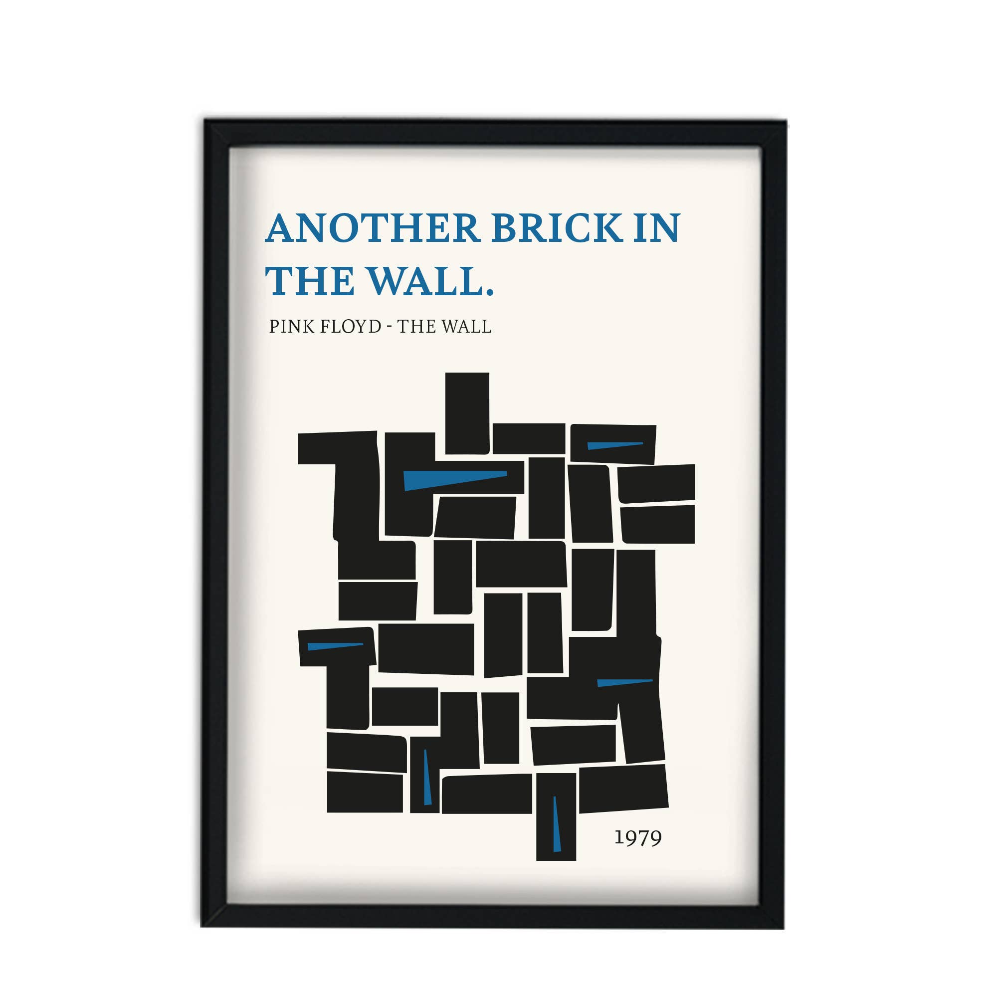 Another Brick in The Wall Giclée retro Art Print