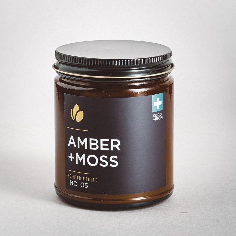 Amber + Moss - Amber Jar Candle
