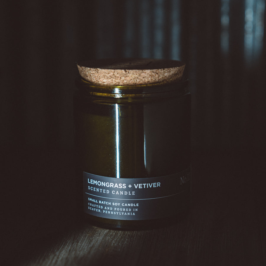 Lemongrass + Vetiver -  Candle